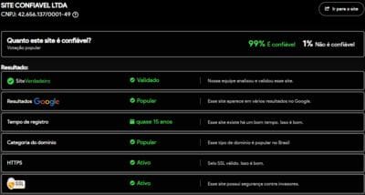 Site verificado e verdadeiro:m9app.com.br